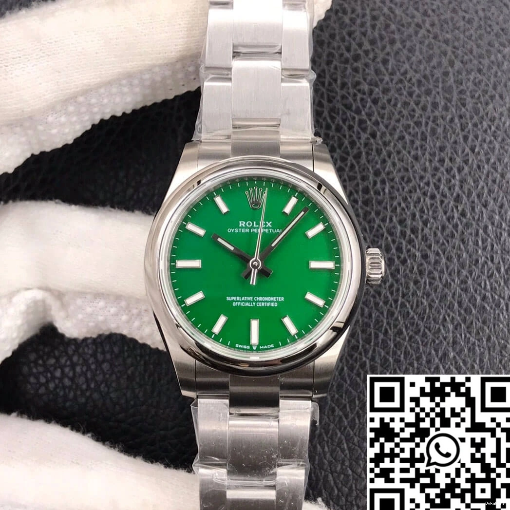Factory Oyster Dial Rolex Perpetual 31MM M277200-0006 Green EW 1203